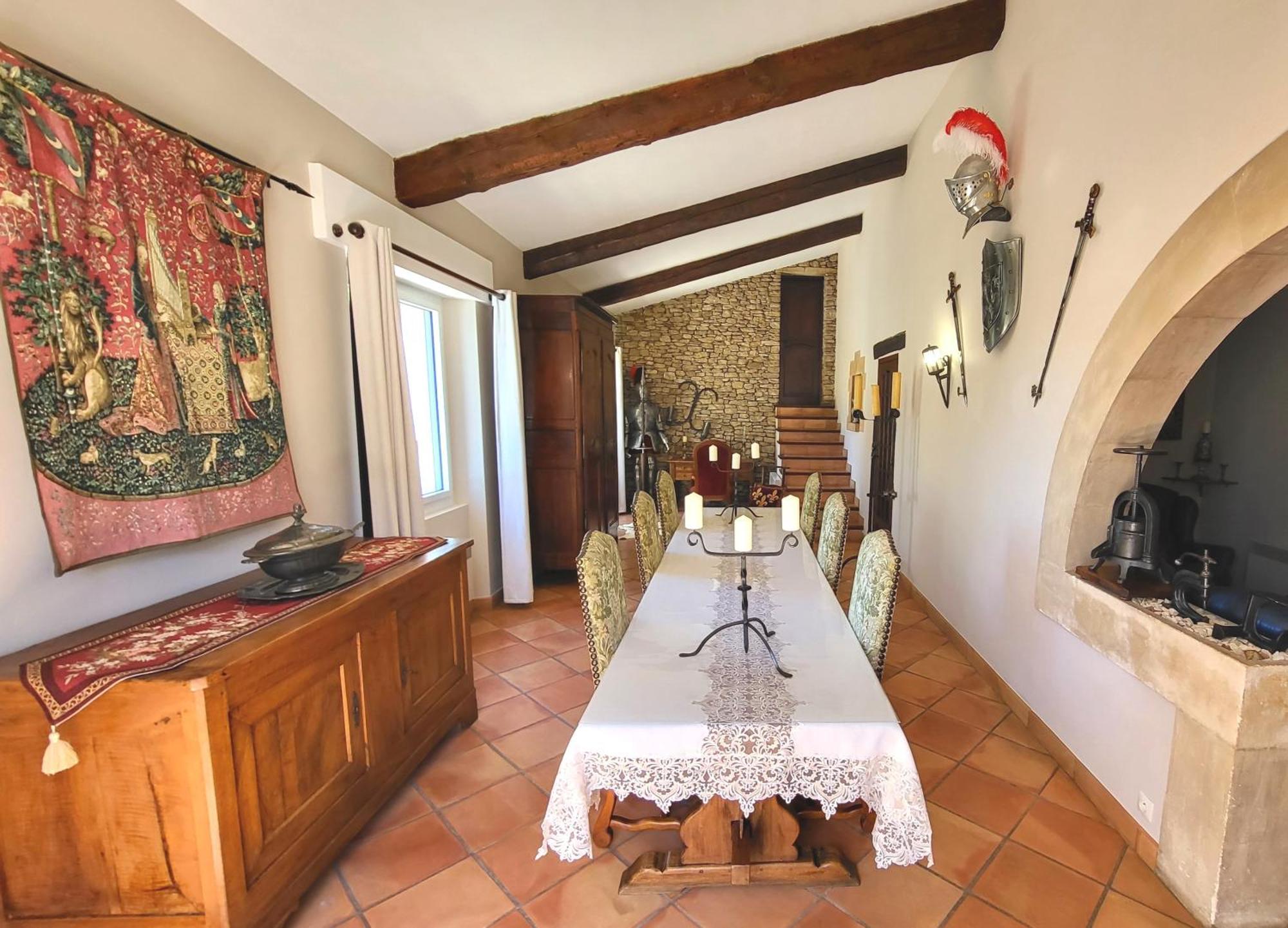 "La Massette Du Cheval Blanc" Villa De Caractere En Pierre LʼIsle-sur-la-Sorgue Eksteriør billede