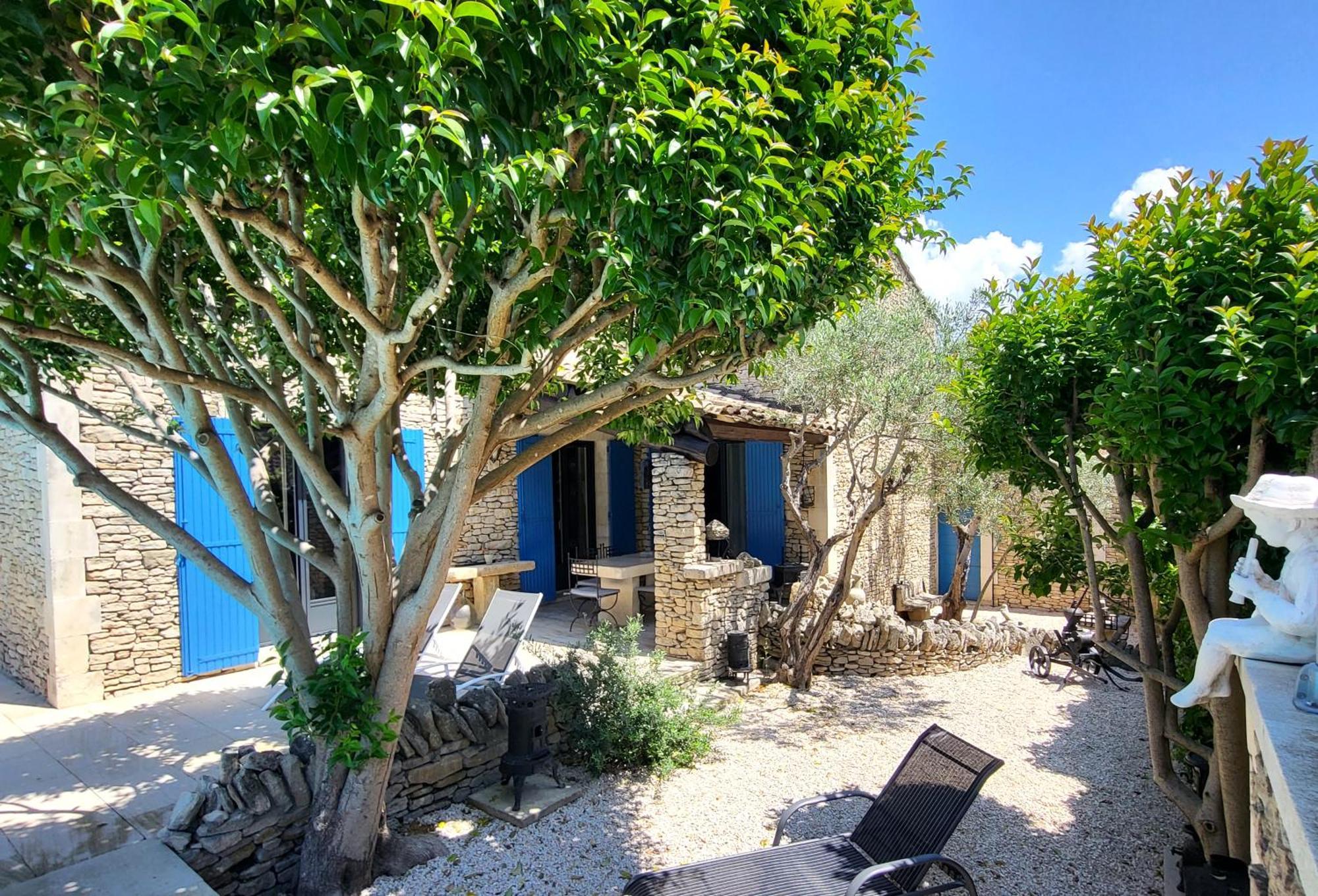 "La Massette Du Cheval Blanc" Villa De Caractere En Pierre LʼIsle-sur-la-Sorgue Eksteriør billede