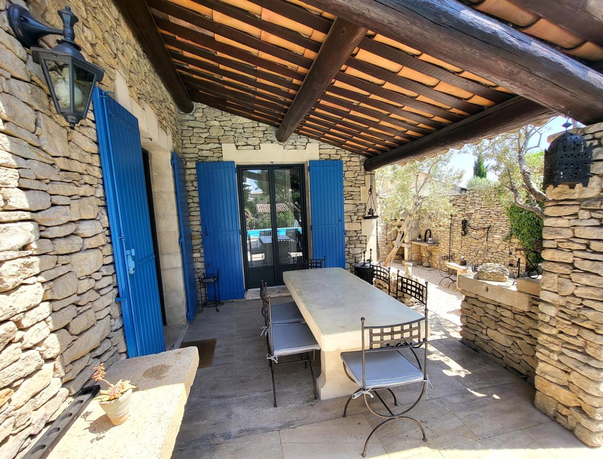 "La Massette Du Cheval Blanc" Villa De Caractere En Pierre LʼIsle-sur-la-Sorgue Eksteriør billede