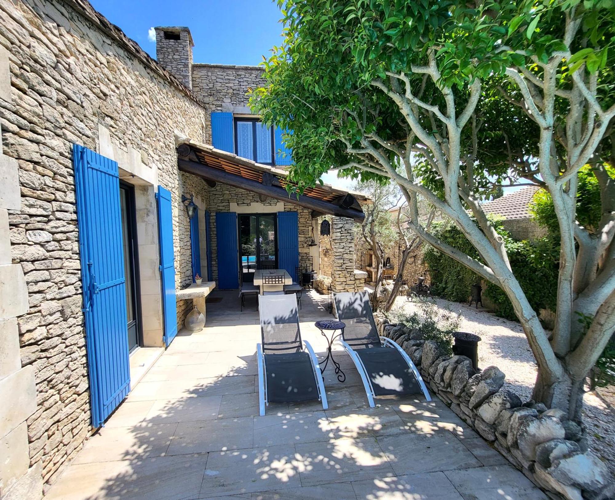 "La Massette Du Cheval Blanc" Villa De Caractere En Pierre LʼIsle-sur-la-Sorgue Eksteriør billede