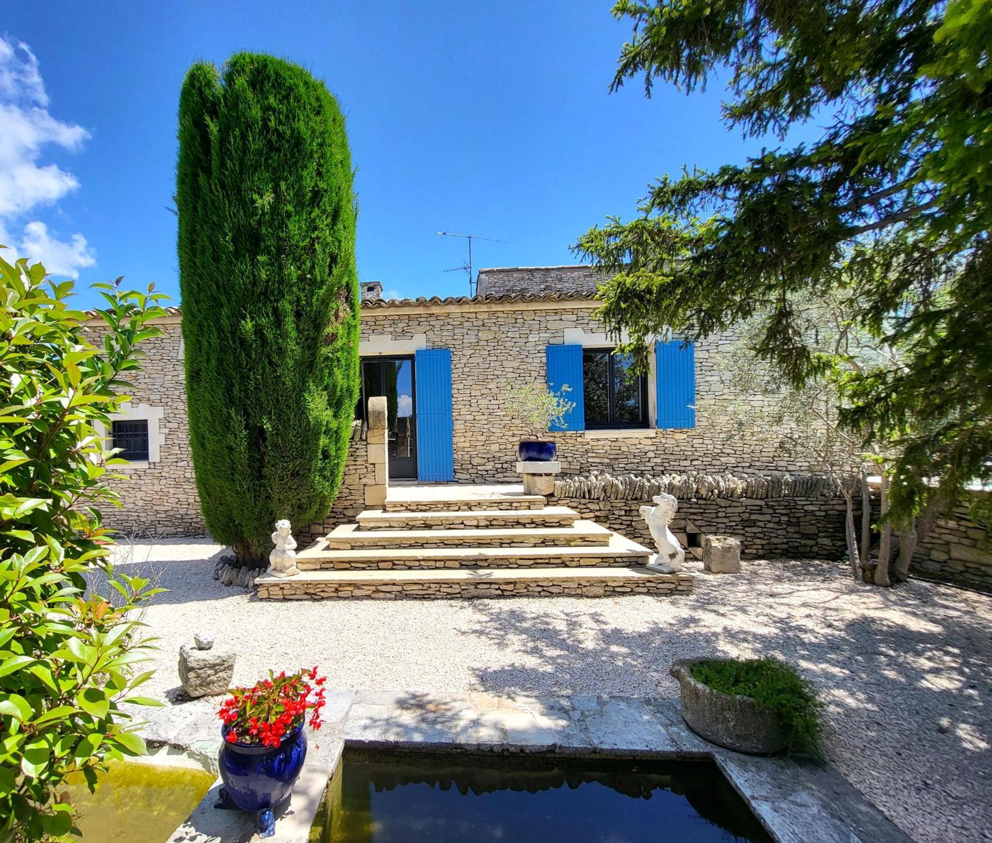 "La Massette Du Cheval Blanc" Villa De Caractere En Pierre LʼIsle-sur-la-Sorgue Eksteriør billede